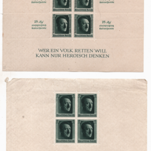 Germany mint with flaws Scott B102 & B104 CV $93