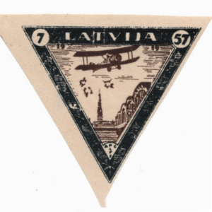 1933 Latvia CB18a, CB19a, CB20 CV $64