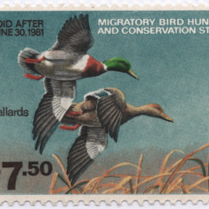 U.S. Federal Duck Stamp RW47 CV $12.50