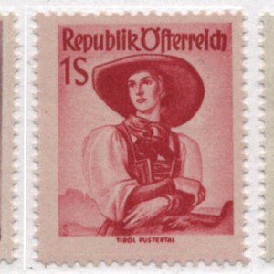 1948-52 Austria MNH Scott 536,538,552 CV $160