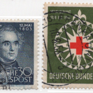 1952-3 Germany lot of 4 Scott 694-697 CV $30